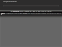 Tablet Screenshot of iloopmobile.com